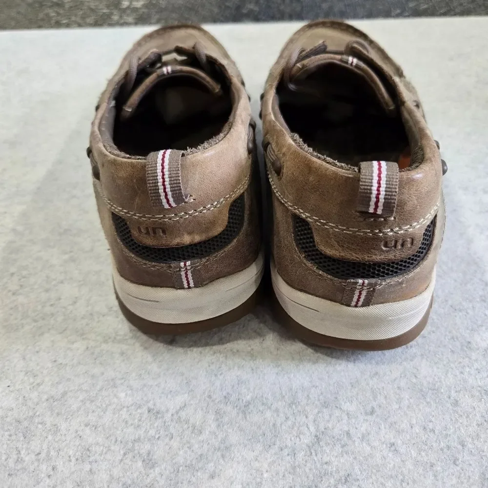 🐢 Clarks UnStructured Clark's Annapolis Boat Shoes Size 9W